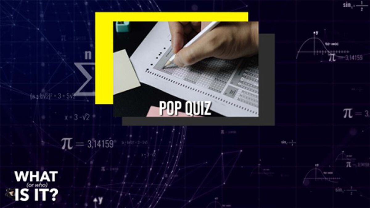 What or Who Is It - Back2School Edition image number null